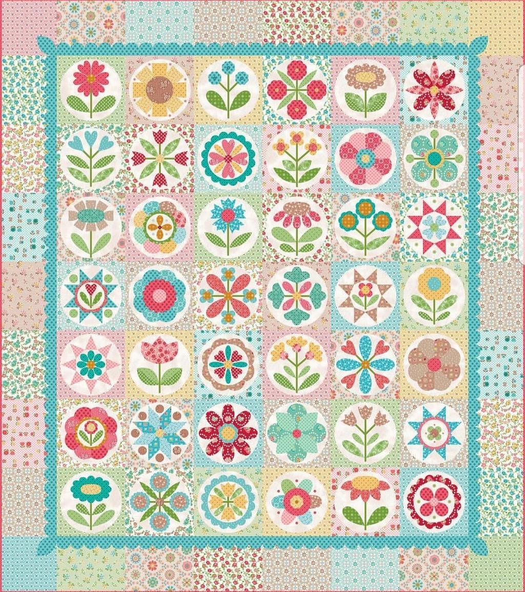 Granny's Garden Quilt Kit