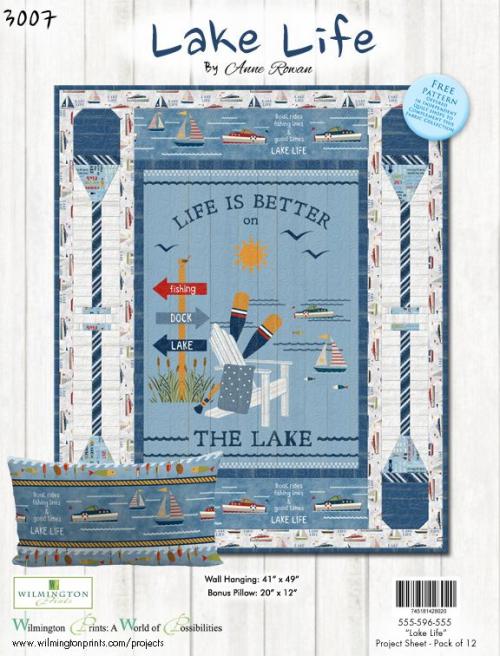 Lake Life Quilt/Pillow Kit- LAST ONE!