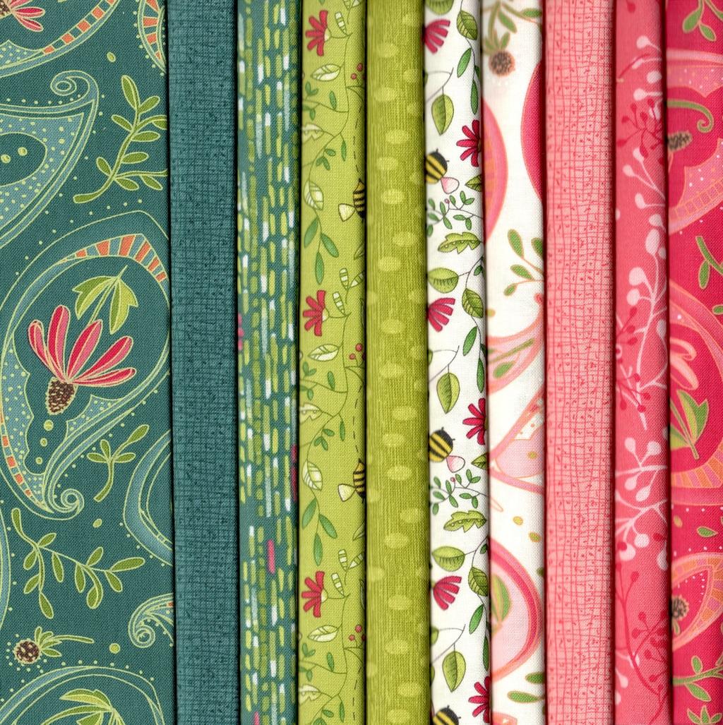 Painted Meadow Fabric Pack - 10 Fat Quarters