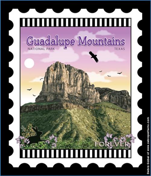 U.S. National Park Stamps Panel