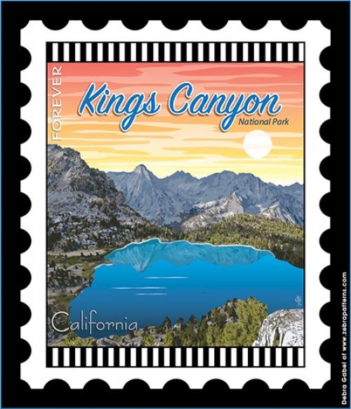 U.S. National Park Stamps Panel