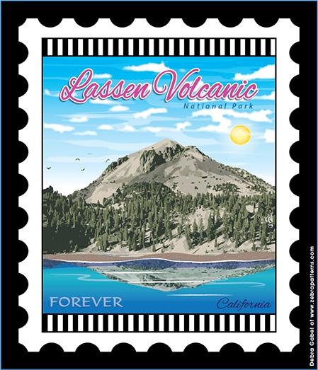 U.S. National Park Stamps Panel