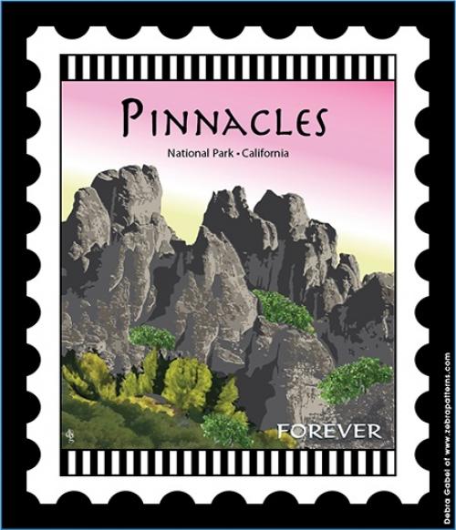 U.S. National Park Stamps Panel