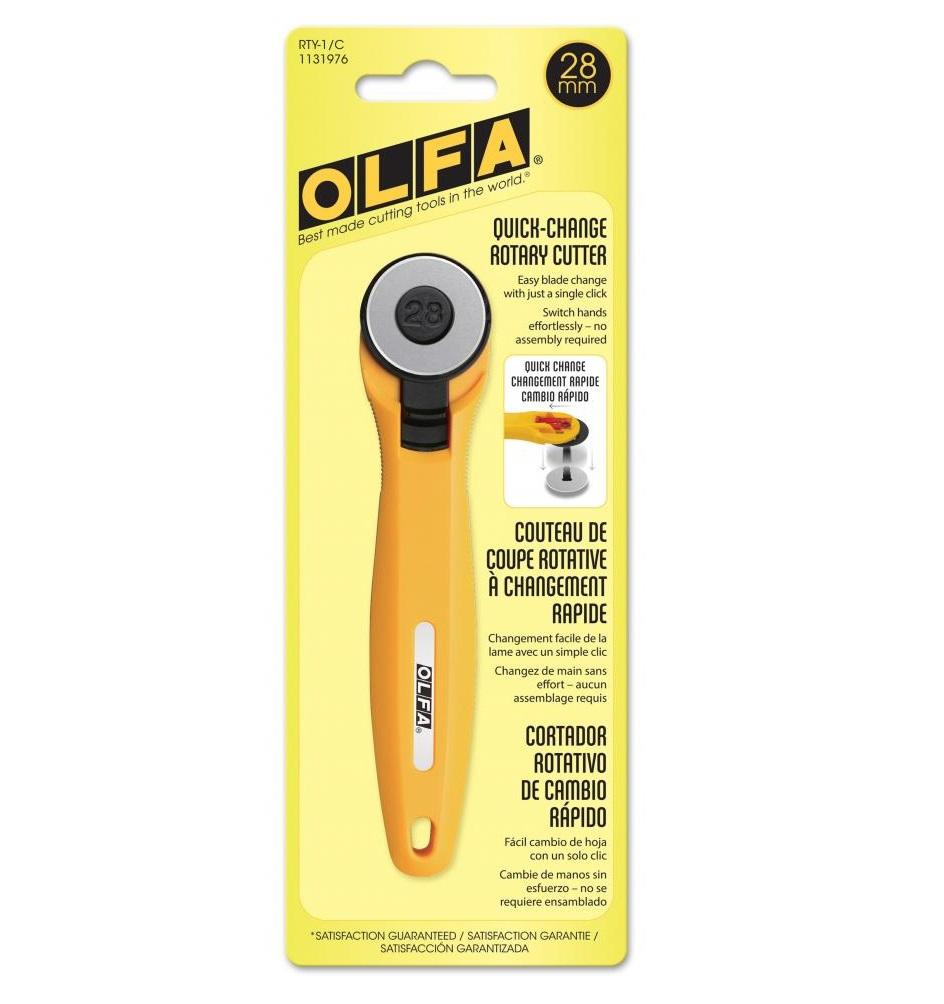 Quick Blade Change Rotary Cutter 28mm