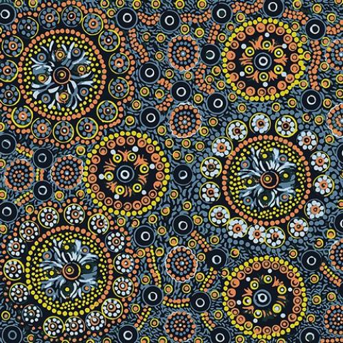 Aboriginal Prints Blue