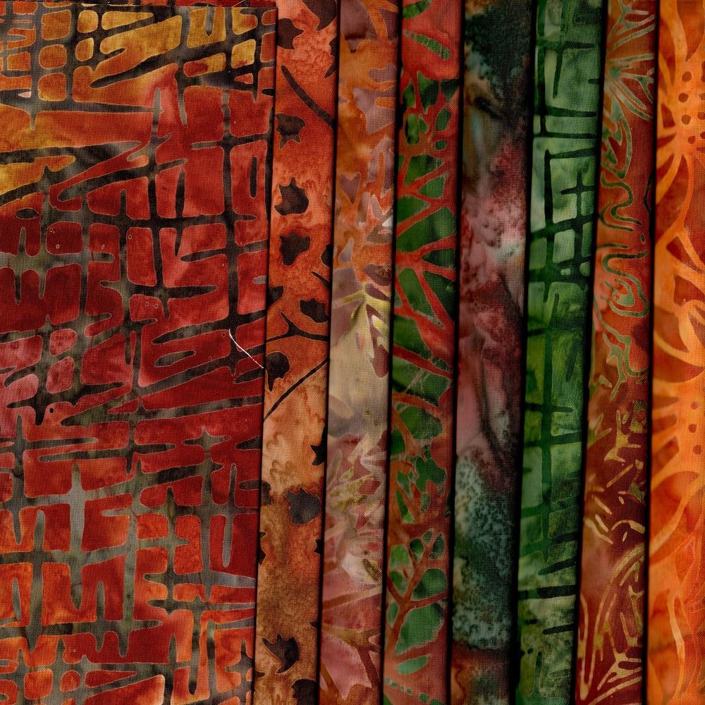 Artisan Batiks: Cornucopia 9 Fabric Pack - 8 Fat Quarters