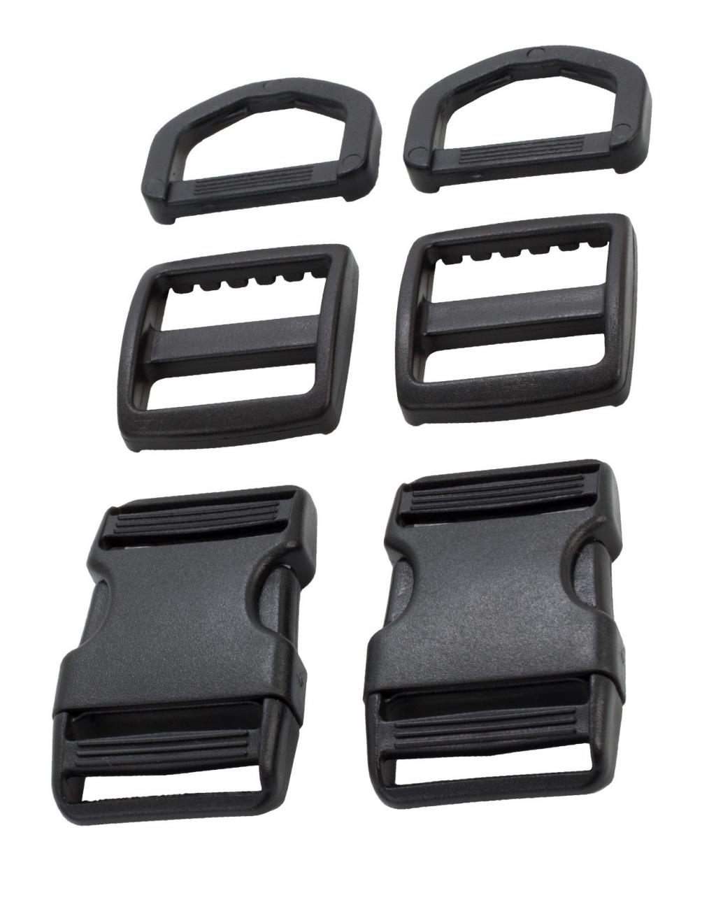 Hardware Set 1700 1in Black