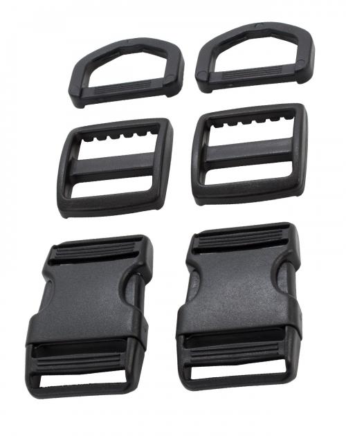 Hardware Set 1700 1in Black