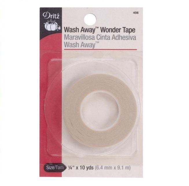 Wash-Away Wonder Tape 1/4in x 10yds