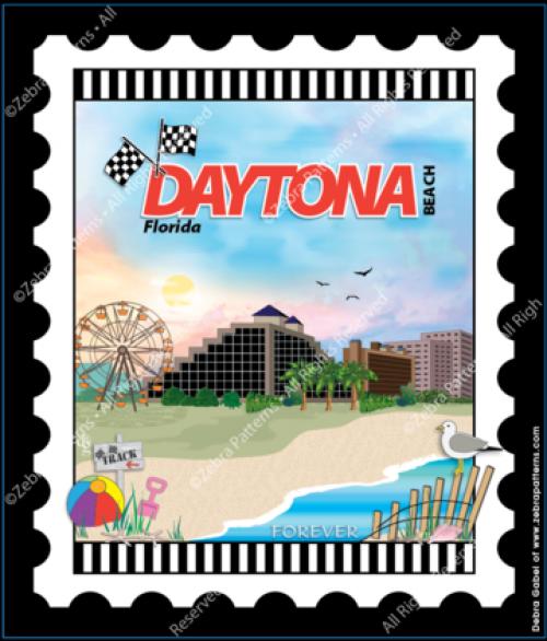 U.S. Cities & Destinations Stamps Panel