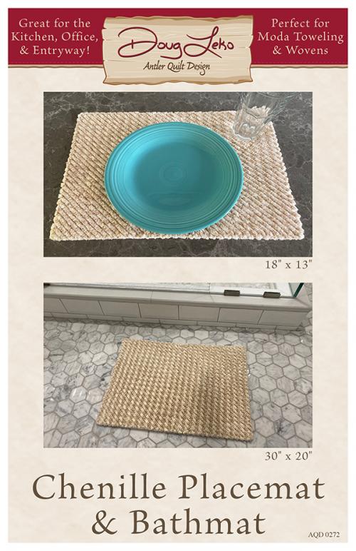 Chenille Placemat & Bathmat