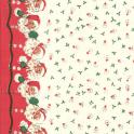 Classic Retro Holiday Toweling White image 1