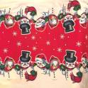 Classic Retro Holiday Toweling Red image 1
