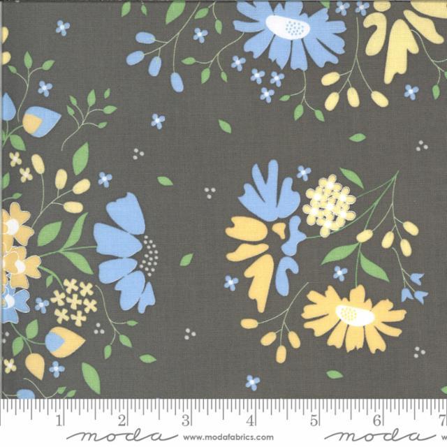 Moda Springbrook Fabric Spring Brook Gray - Old Country Store Fabrics