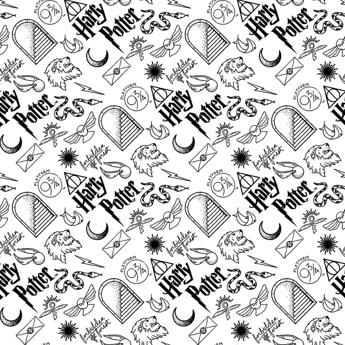 Harry Potter FLANNEL White