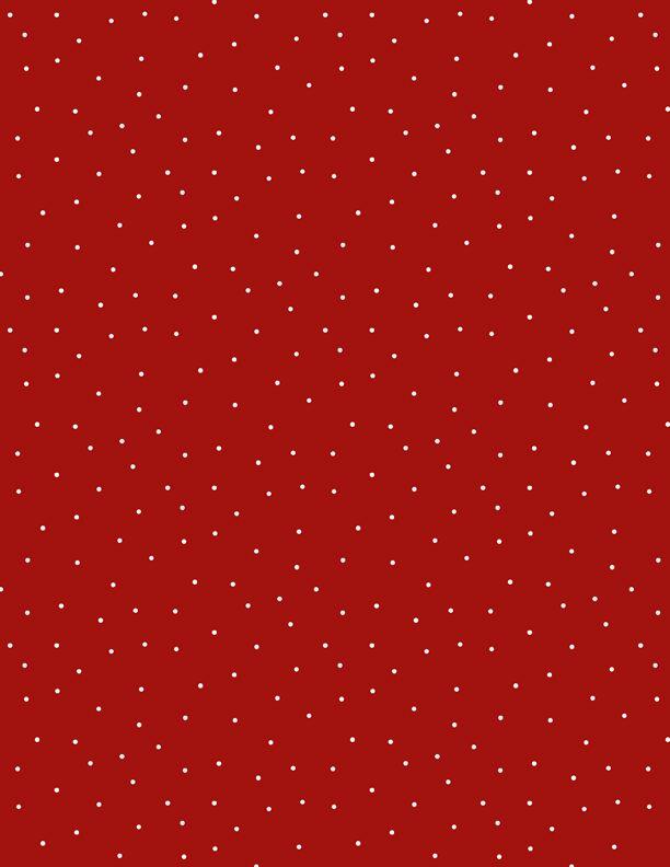 Essentials Pindots Red