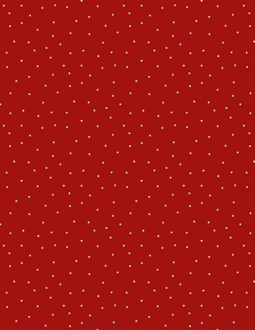 Essentials Pindots Red