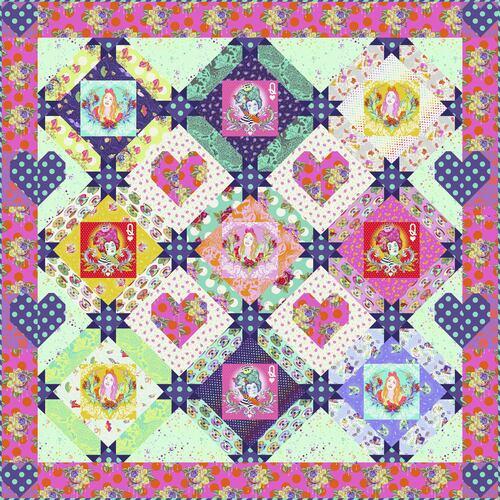 Queen of Hearts Quilt - FREE PATTERN