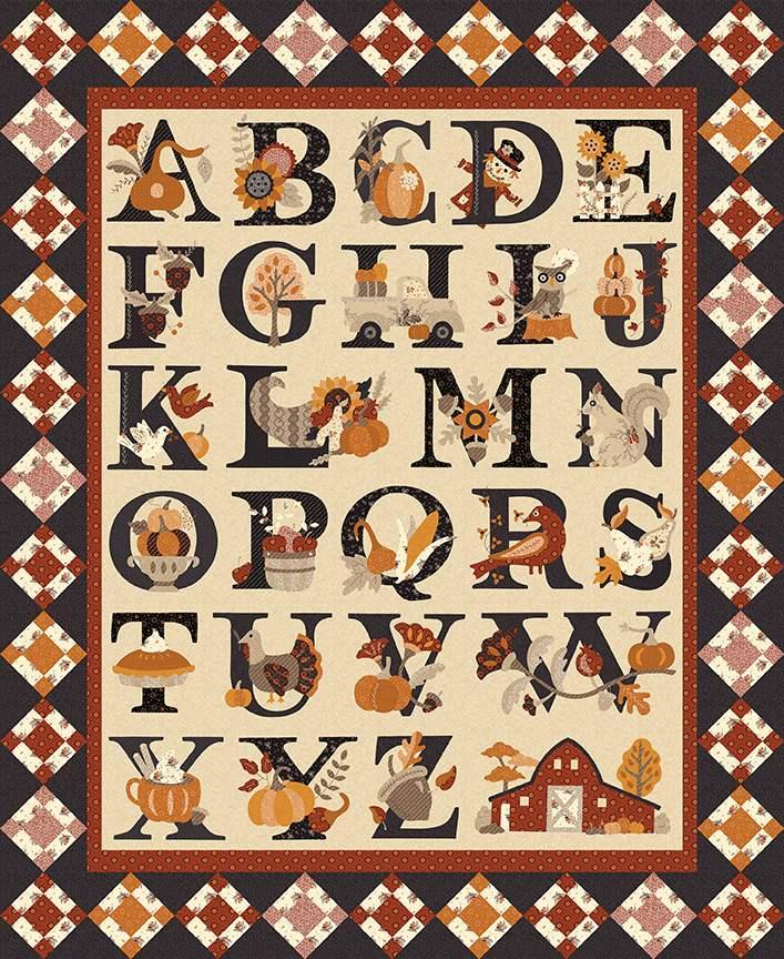 Fall Alphabet Quilt