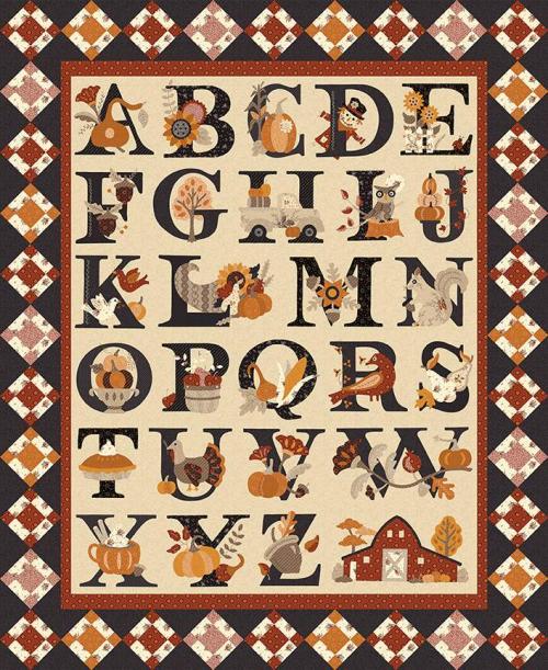 Fall Alphabet Quilt