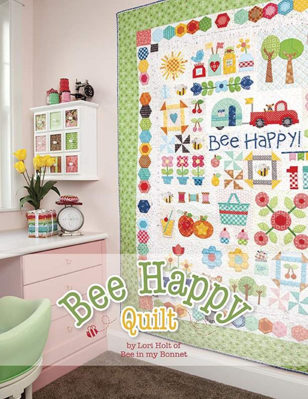 Bee Happy Quilt Pattern by Lori Holt of Bee in my Bonnet
