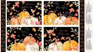 Autumn Day Panel - Old Country Store Fabrics