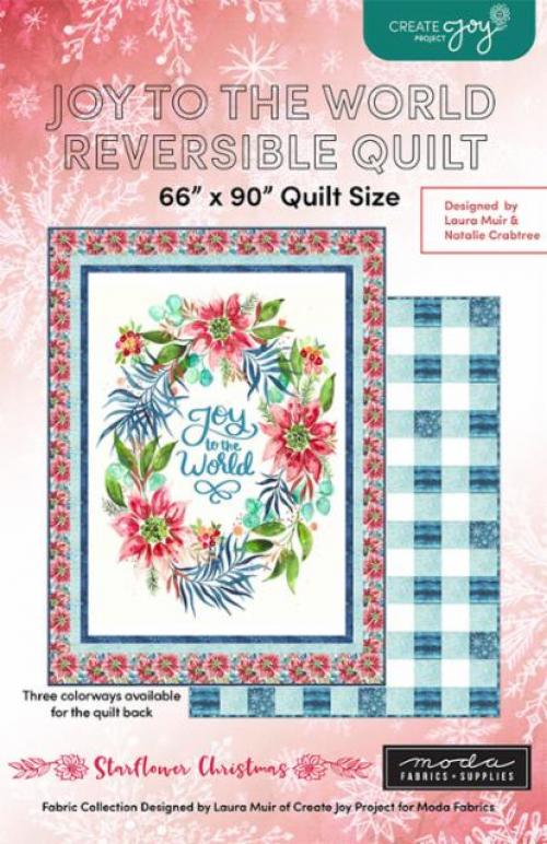 Joy to the World Reversible Quilt