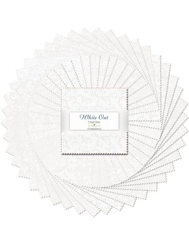 Essentials White on White 5 Karat Gems