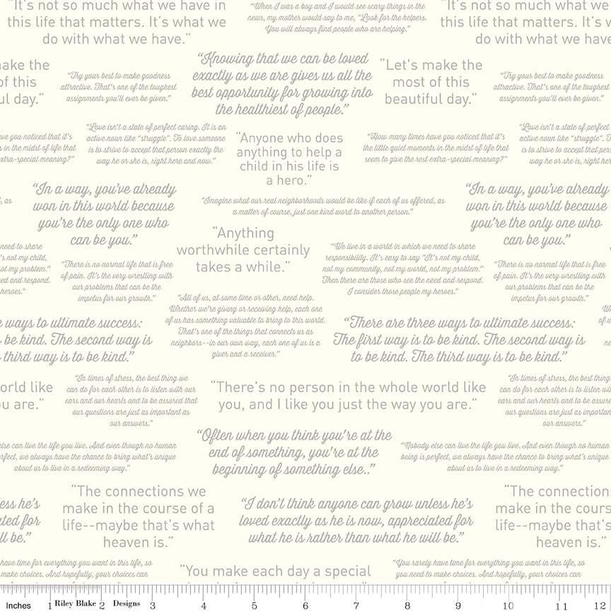 Mister Rogers' NeighborhoodÂ® White