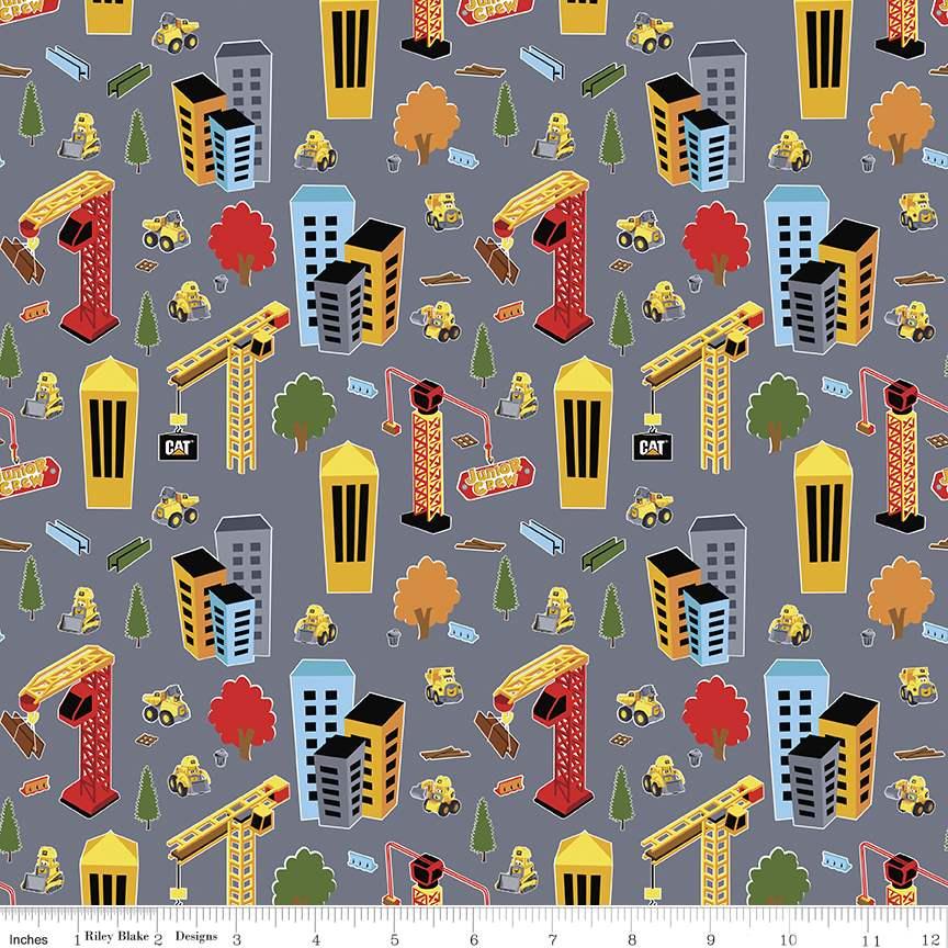 CAT® Junior Crew Gray