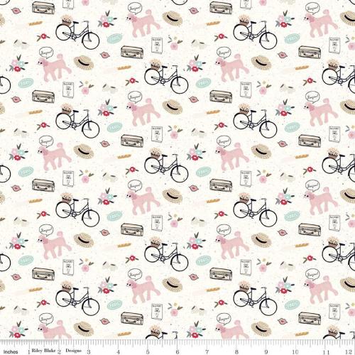 Saturday in Paris White