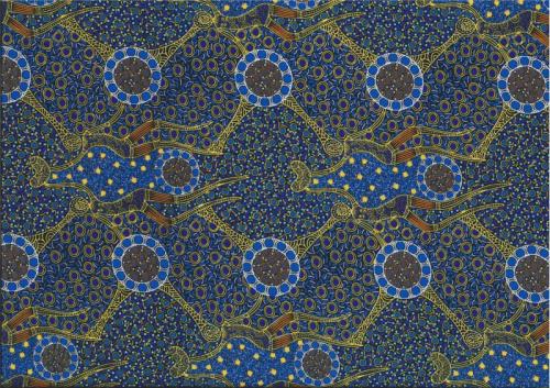 Aboriginal Prints Blue