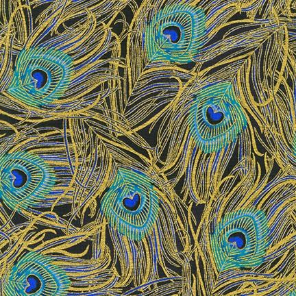 Peacock Garden Metallic