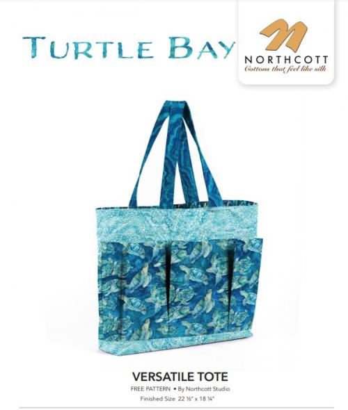 Turtle Bay Versatile Tote - FREE PATTERN DOWNLOAD