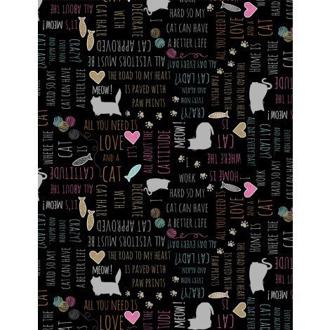 Purrfect Partners Black