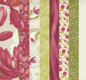 Tulip Tango Fabric Pack - 8 Fat Quarters