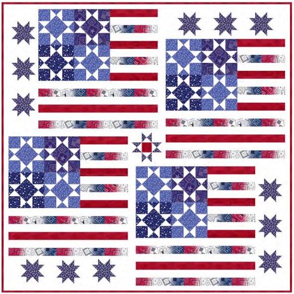 Flags on Parade - FREE PATTERN DOWNLOAD
