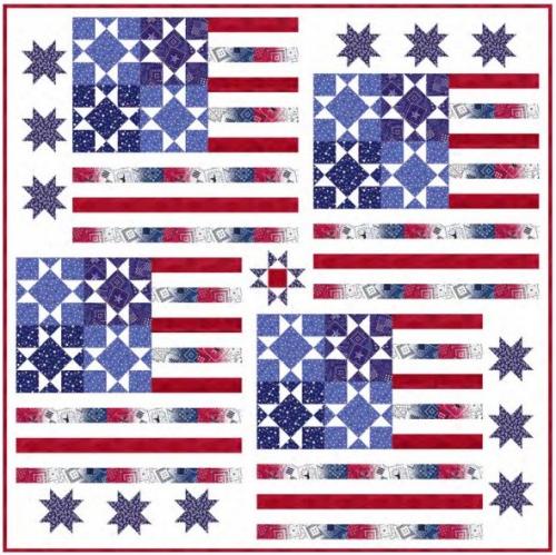 Flags on Parade - FREE PATTERN DOWNLOAD
