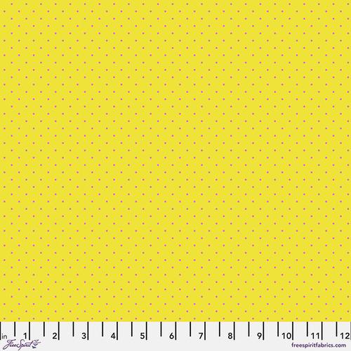 Tiny Dots & Stripes Yellow