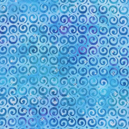 Artisan Batiks: Winter Sparkle Blue