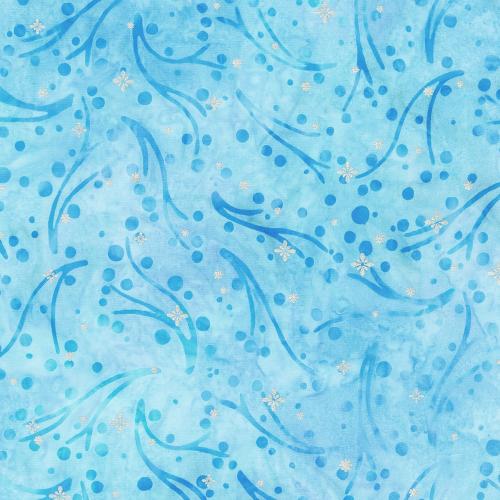 Artisan Batiks: Winter Sparkle Blue