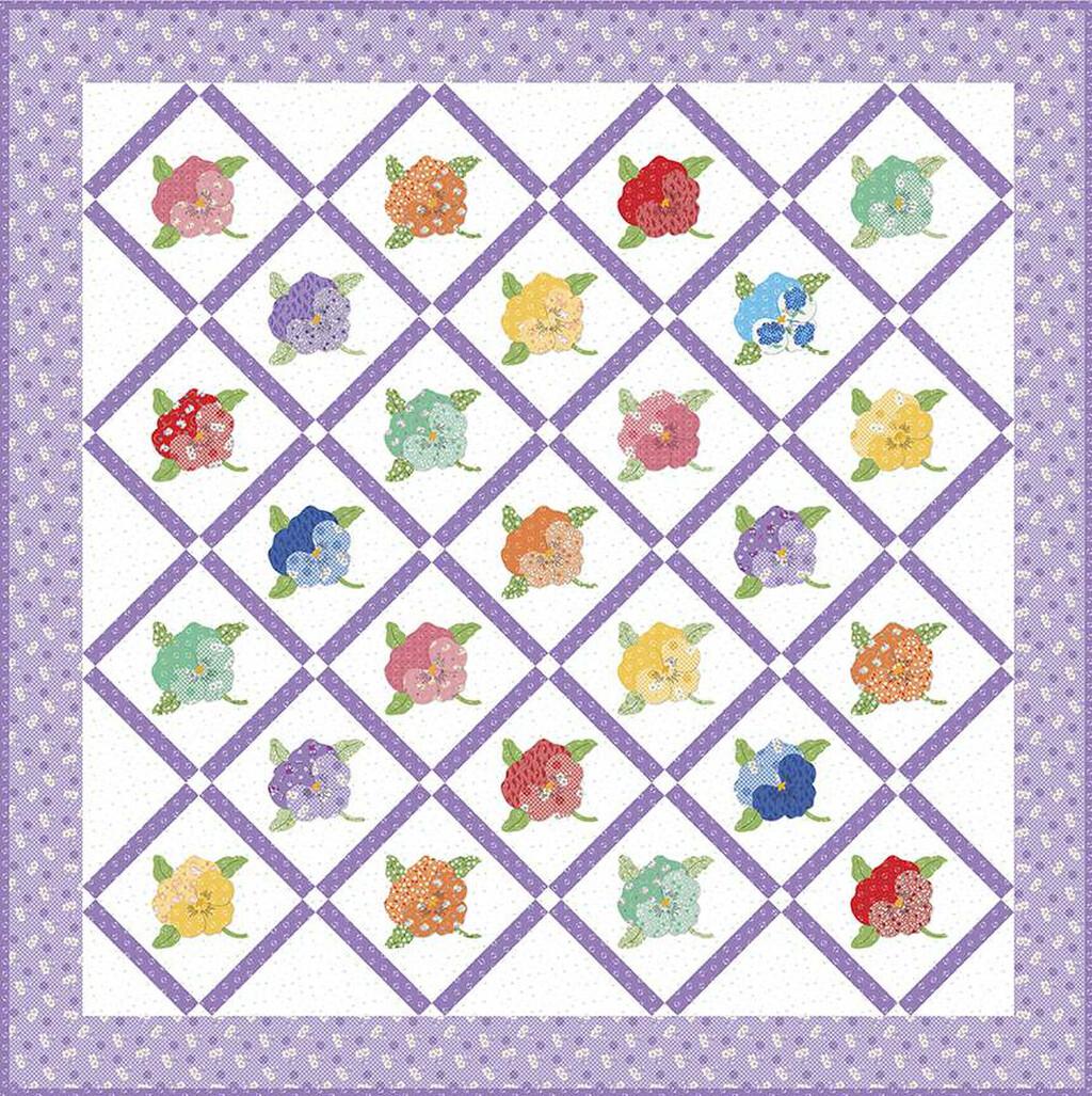 The Flowers Quilt Kit