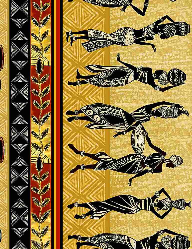 African Women Yellow