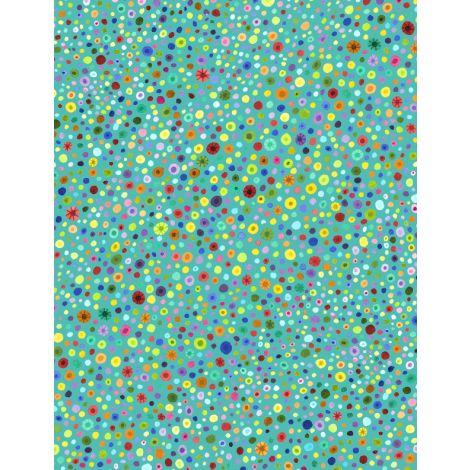 Glass Beads 108 Aqua