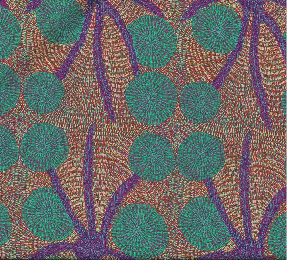 Aboriginal Prints Purple