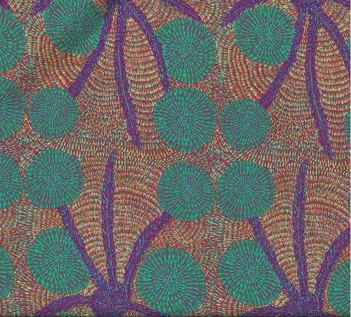 Aboriginal Prints Purple