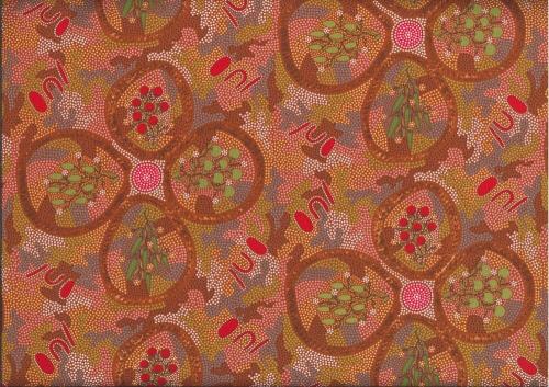 Multi-Color Orange - Old Country Store Fabrics