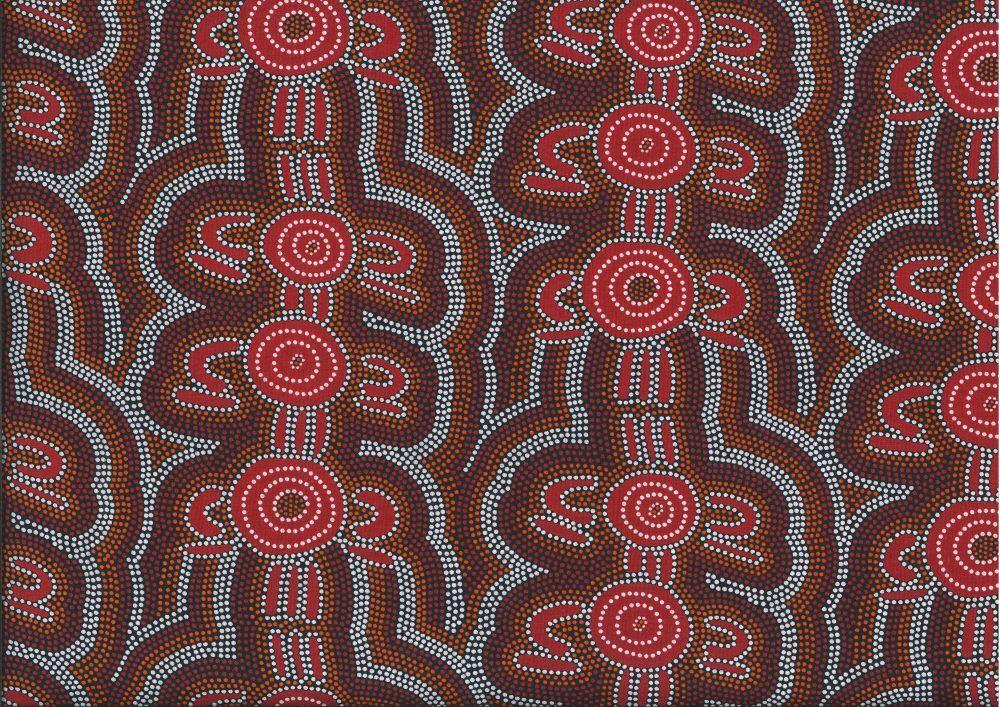 Aboriginal Prints Orange