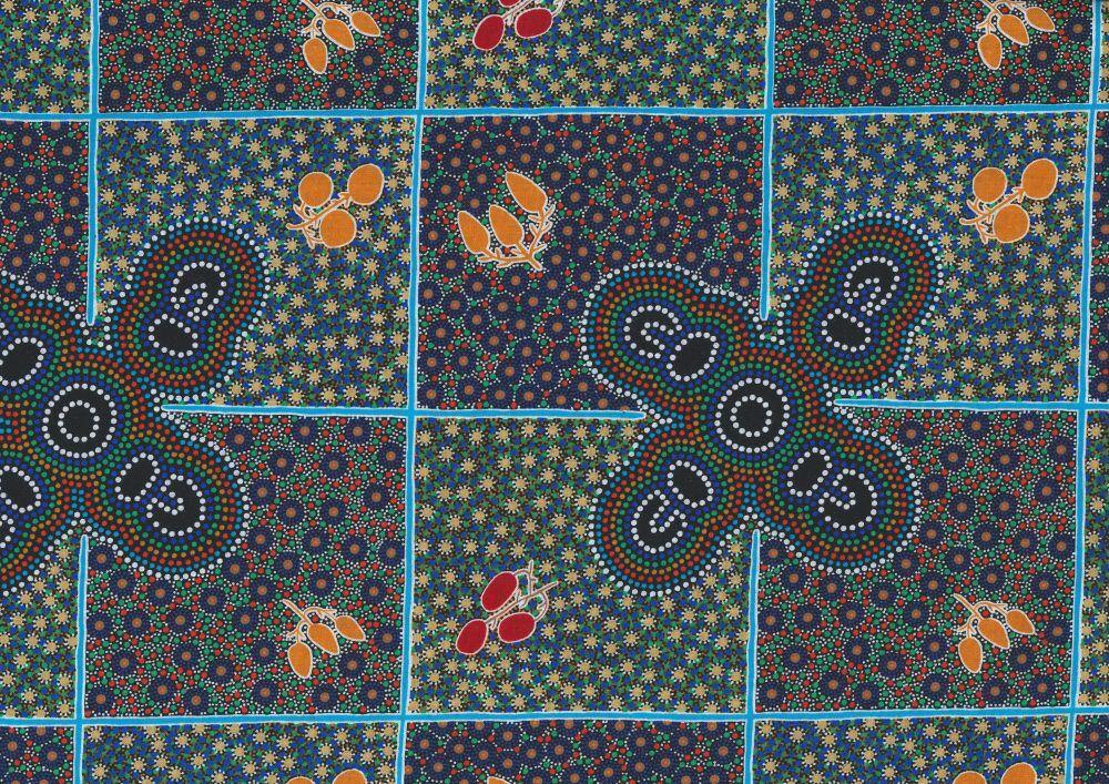 Aboriginal Prints Blue