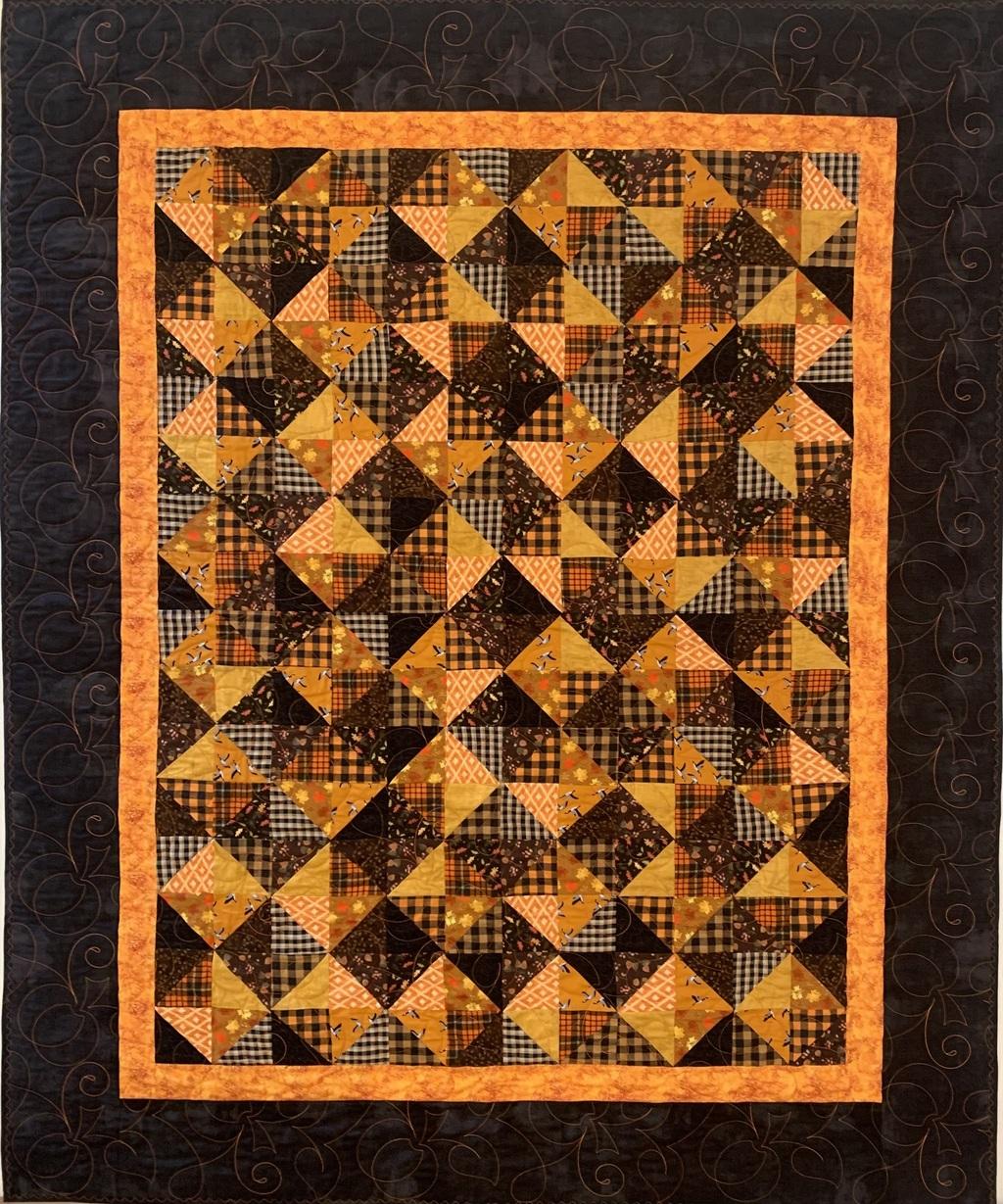 Pumpkin Spice Quilt Kit